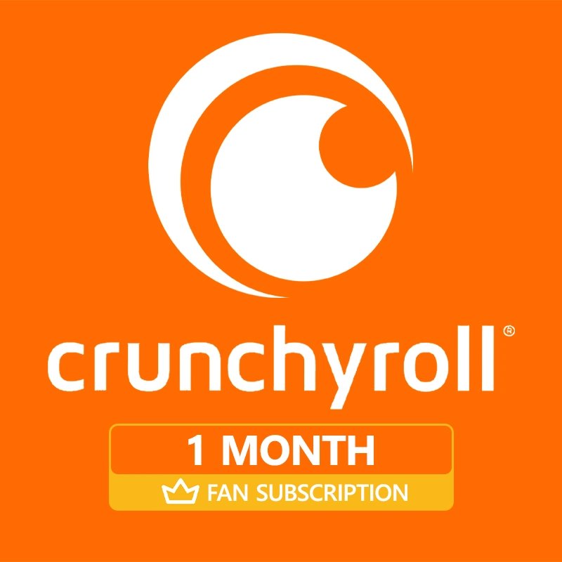 Crunchyroll 1 Month Fan Subscription