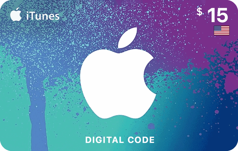 iTunes Gift Card 15 USD USA
