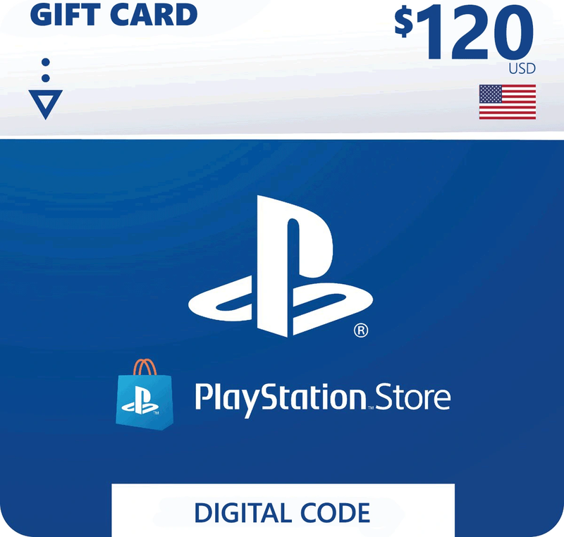 PSN PlayStation Network Card 120 USD US