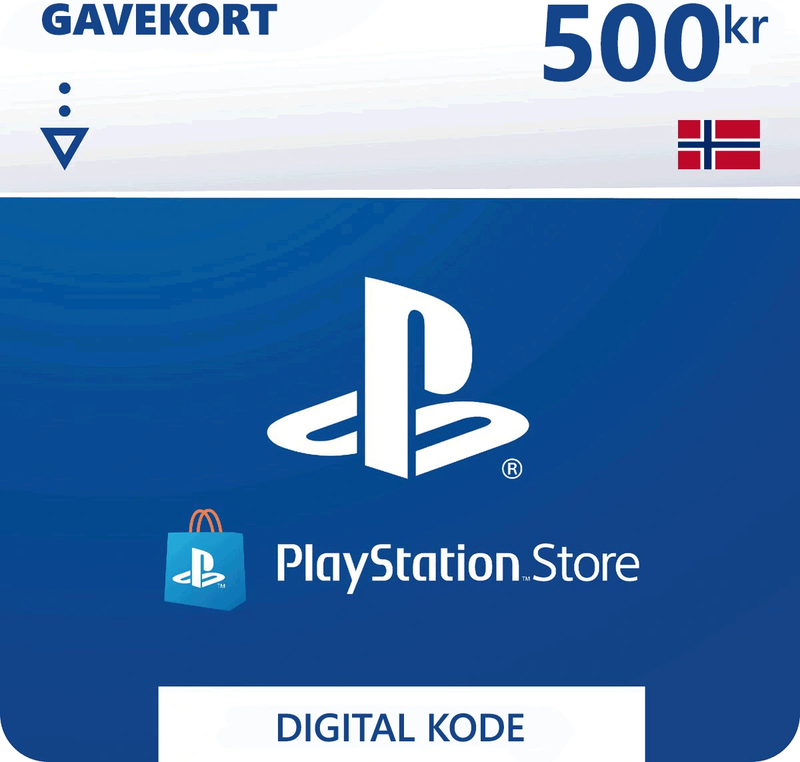 Playstation Network Card 500 kr NO NOK
