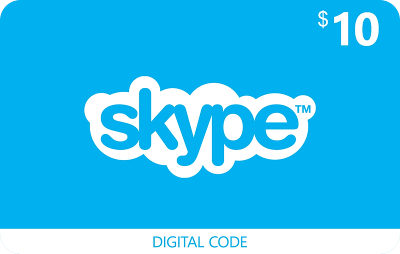 Skype Gift Card 10 USD
