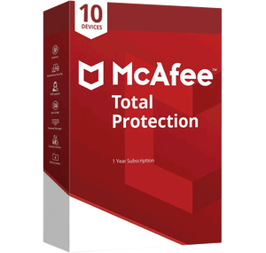 McAfee Total Protection (1 Year 10 Devices)