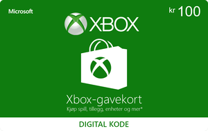 Xbox Gift Card 100 NOK