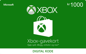 Xbox Gift Card 1000 NOK