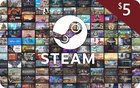 Steam Gift Card 5 USD US