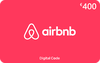 AirBnB Gift Card 400 EUR