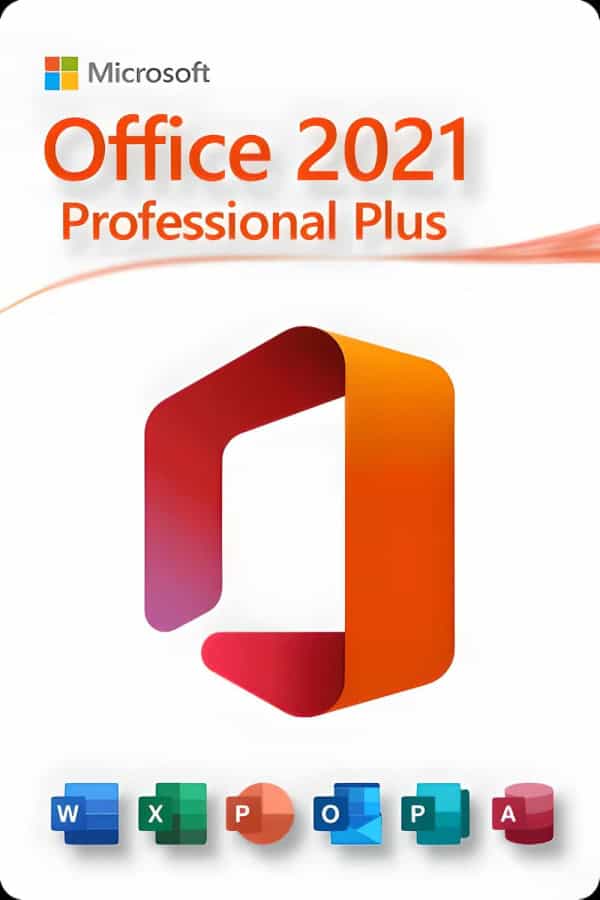 Microsoft Office 2021 Professional Plus LICENSE FOR 3 DEVICES