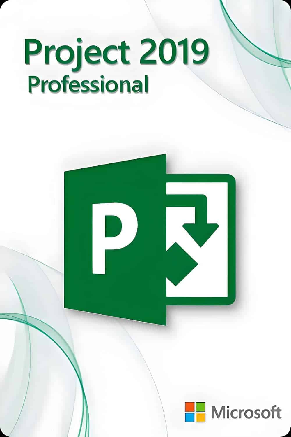 Microsoft Project 2019 Professional Lisens for 3 PC-er