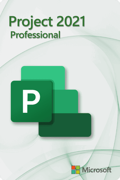 Microsoft Project 2021 Professional Lisens for 3 PC-er